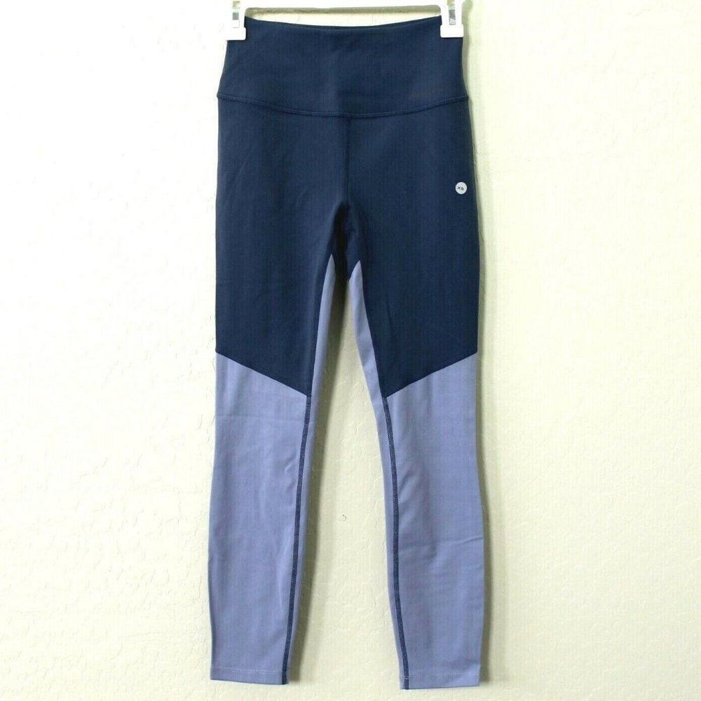 Eddie Bauer Movement Lux High-Rise 7/8-Length Color Blocked Legging